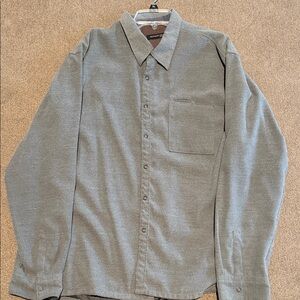 Kenneth Cole Dark Gray button down dress shirt